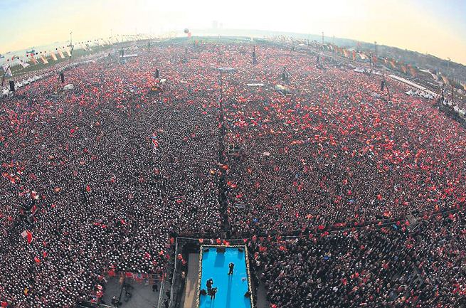 AK Parti’den Yenikapı’da dev miting