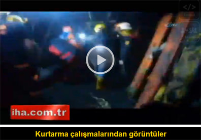 Kurtarma çalışmalarından görüntüler