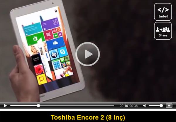 Toshiba’dan uygun fiyatlı Windows tabletleri