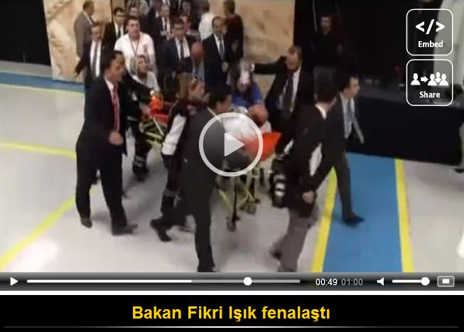 Bakan Fikri Işık fenalaştı