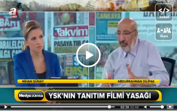 Erdoğan’ın reklam filmi birilerini gerdi!