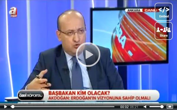 Yalçın Akdoğan: Geçici başbakan beklemeyin
