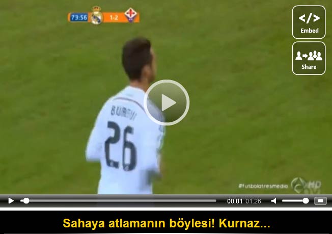 Sahaya atlamanın böylesi! Kurnaz...
