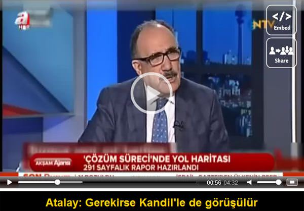 Gerekirse Kandil’le de görüşülür