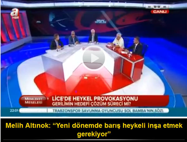 Melih Altınok: “Yeni dönemde barış heykeli inşa etmek gerekiyor” - 1