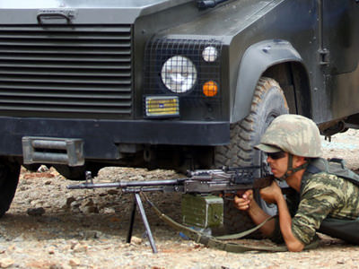 Van'da hain pusu: 1 şehit