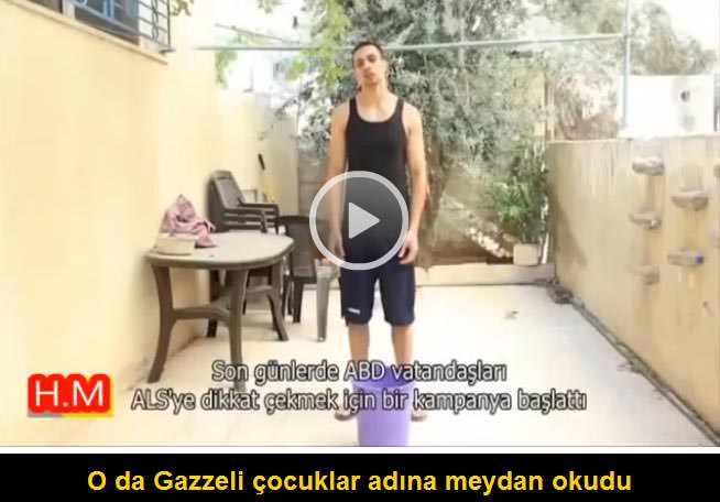 Gazze için bir kova kum kampanyası