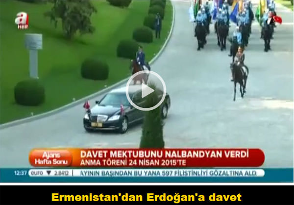 Erdoğan’ın resepsiyonunda Ermenistan sürprizi