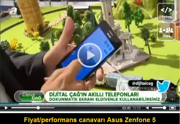 Fiyat/performans canavarı Asus Zenfone 5