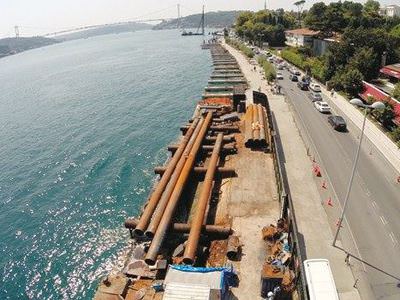 Boğaz 8 metre daralacak