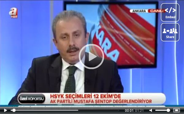 Mustafa Şentop: Kanunları keyfi olarak çiğniyorlar