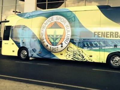 Trabzon'da F.Bahçe takım otobüsüne saldırı