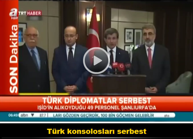 IŞİD'in elindeki Türk rehineler kurtarıldı
