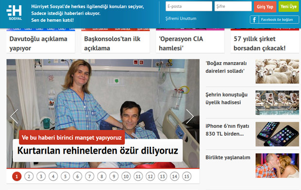 Rehinelerin kurtarılması Hürriyet’in zoruna mı gitti?