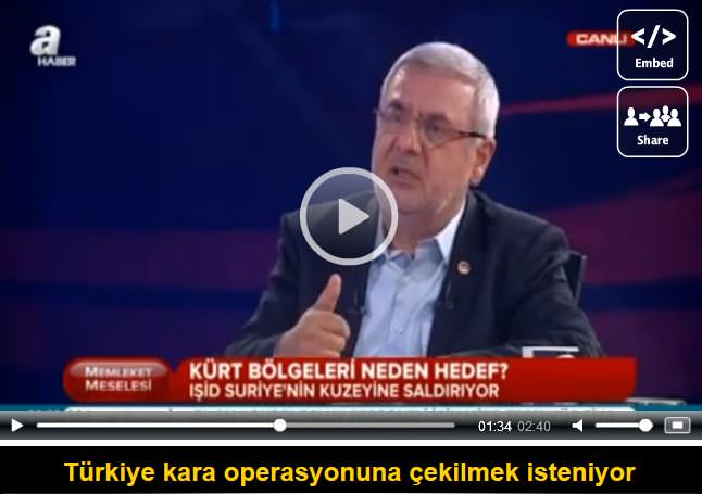 Türkiye kara operasyonuna çekilmek isteniyor