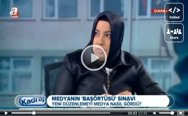 Başörtüsü haberleri kasıtlı yapılıyor