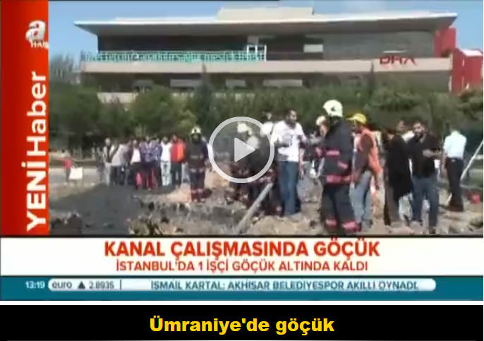Ümraniye'de göçük - 1