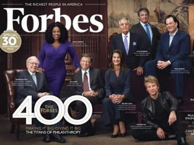 Forbes, ABD'nin en zengin 400 kişisini açıkladı
