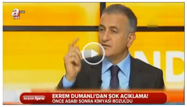 Ekrem Dumanlı’nın kimyası bozuldu!