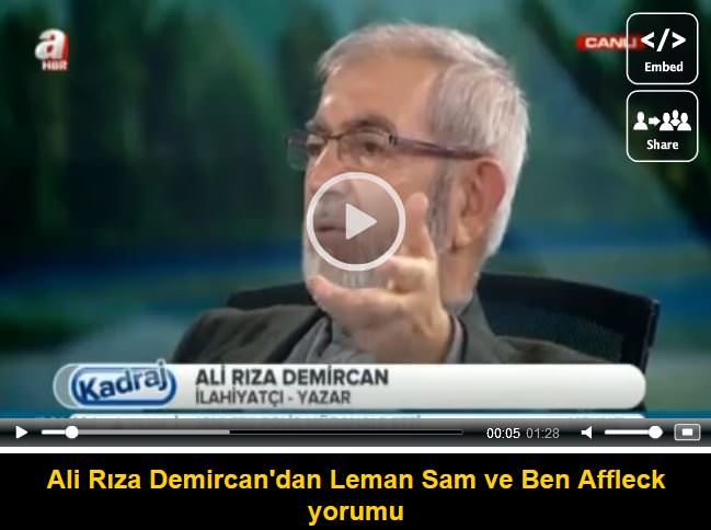 Ali Rıza Demircan: Leman Sam’ın yaptığı yüce dinimize hakaretttir