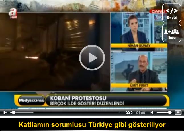Katliamın sorumlusu Türkiye gibi gösteriliyor