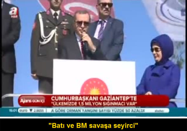 Erdoğan: Kobani de düştü düşüyor