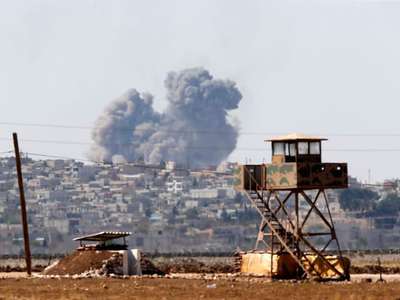 'IŞİD'in Kobani'deki ilerleyişi durduruldu'