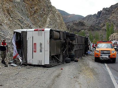 Sivas'ta yolcu otobüsü devrildi: 36 yaralı
