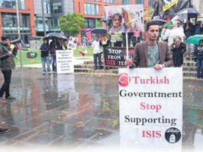Tıpış tıpış protesto