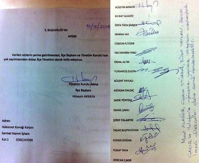 Aydın CHP'de kongre öncesi şok istifa - 1