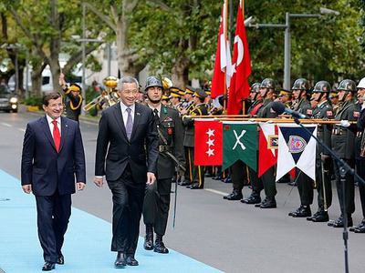 Singapur Başbakanı Hsien Loong Lee Ankara'da
