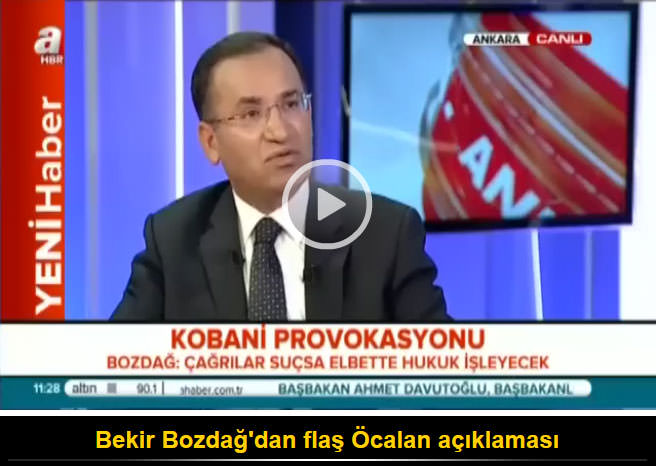 Bekir Bozdağ’dan flaş Öcalan açıklaması