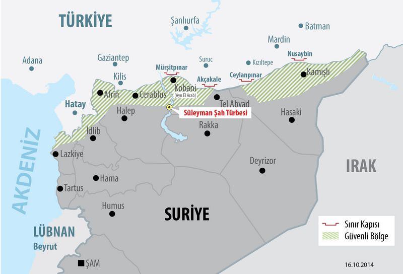 Güvenli bölgenin çerçevesi netleşiyor