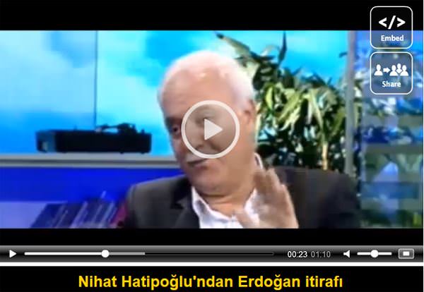 Nihat Hatipoğlu'ndan Erdoğan itirafı