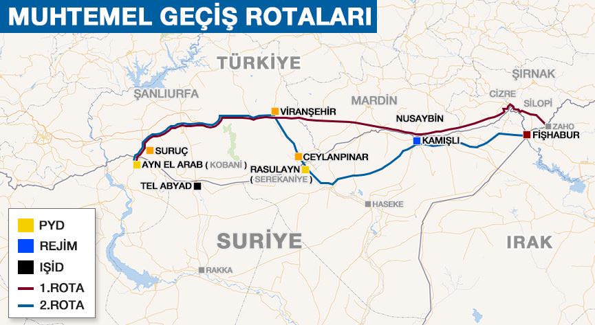 Peşmerge yola çıktı iddiası