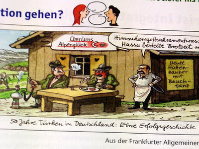Ahlaksız karikatüre çok sert tepki