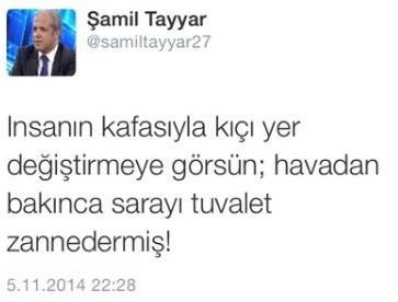 Cumhurbaşkanlığı Sarayı için skandal benzetme!