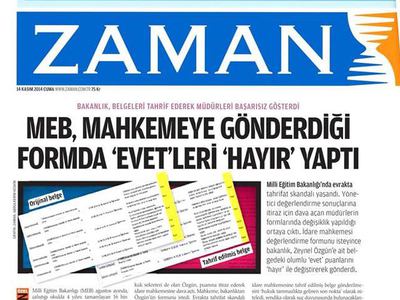 Yine Zaman yine yalan!