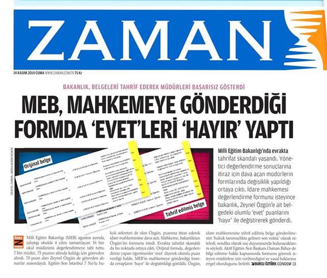 Yine Zaman yine yalan! - 1