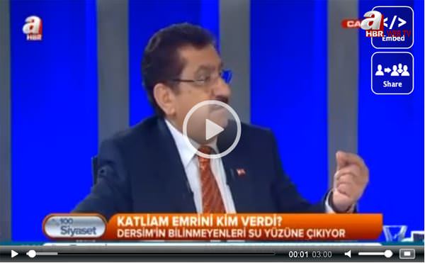 Dersim'le ilgili bomba açıklama - 1