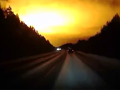 Gece vakti güneş doğdu