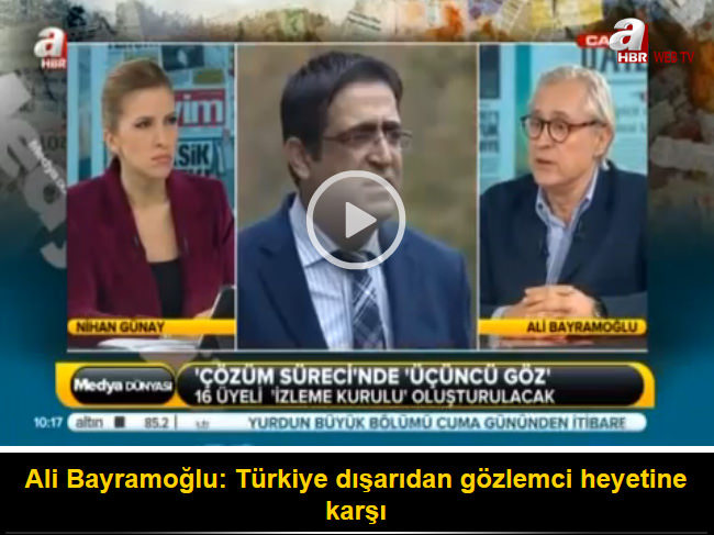 Türkiye dışarıdan gözlemci heyetine karşı