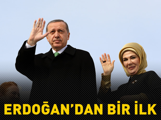 Cumhurbaşkanı Erdoğan'dan bir ilk