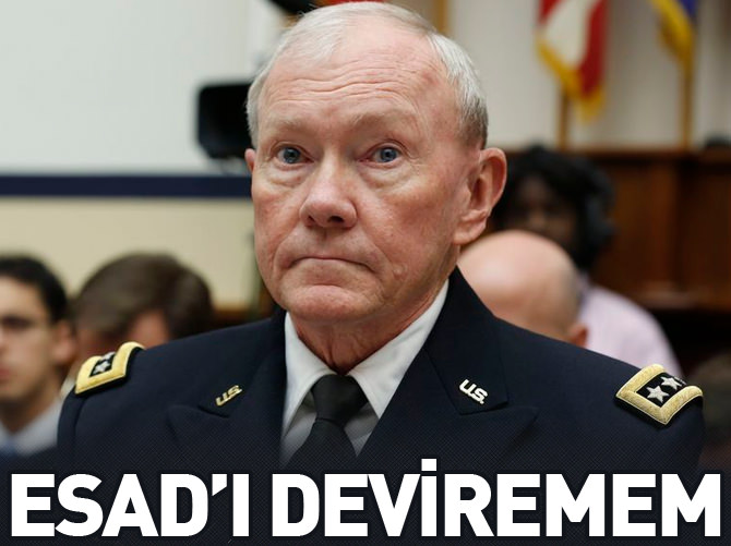 Martin Dempsey: Esad'ı deviremem!