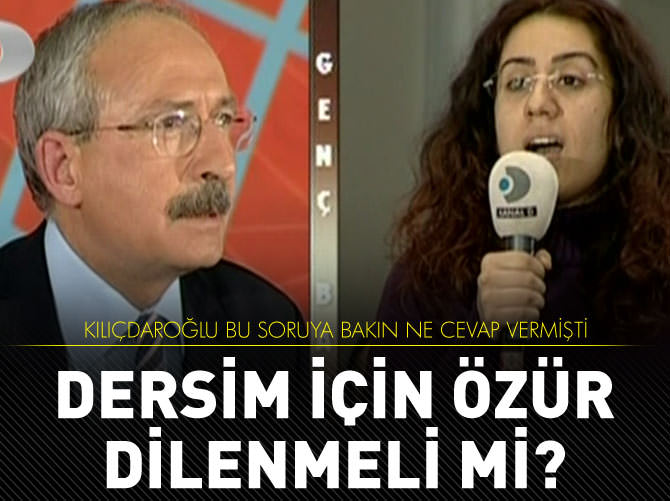 Kılıçdaroğlu'ndan Dersim açıklaması