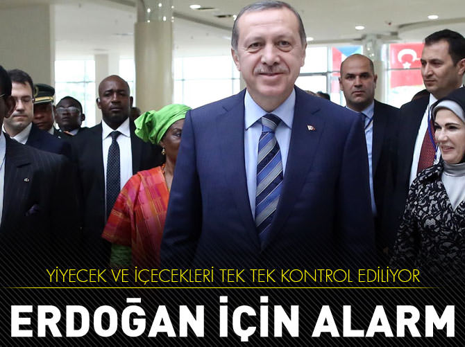 Cumhurbaşkanı Erdoğan için Ebola alarmı