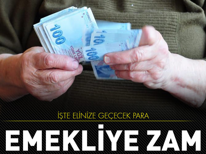 Emekliye zam geliyor