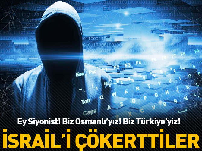 İsrail devlet sitelerini çökerttiler