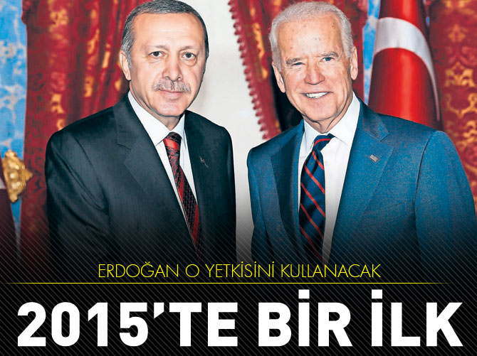 Erdoğan'dan 2015'te bir ilk