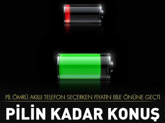 Pilin kadar konuş!